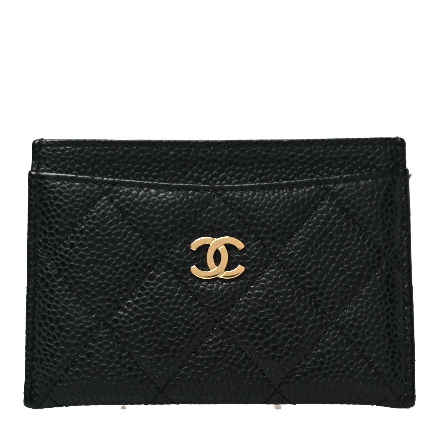 Chanel Caviar Quilted Card Holder Black 1 of 9