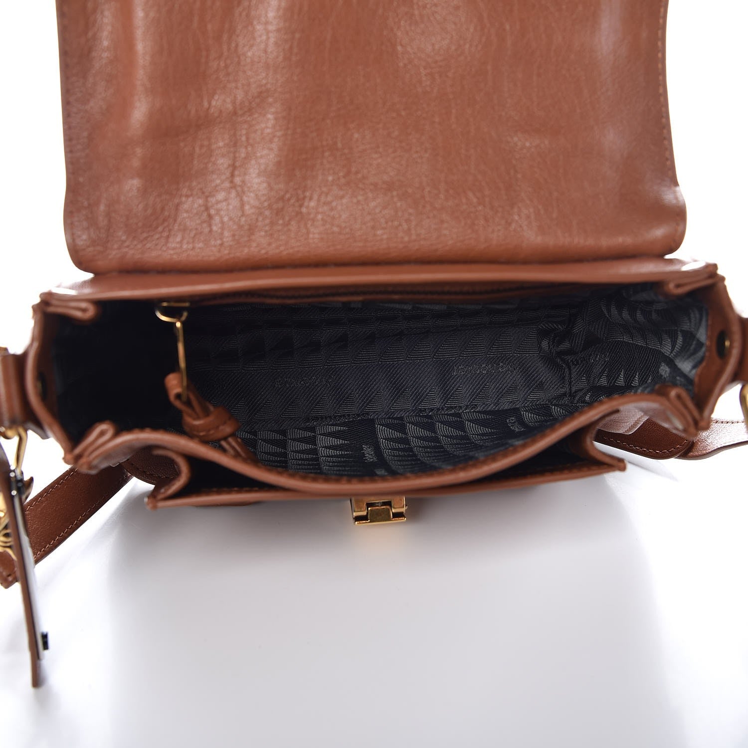 Proenza Schouler Lambskin PS1 Mini Pouch Messenger Saddle 5 of 8