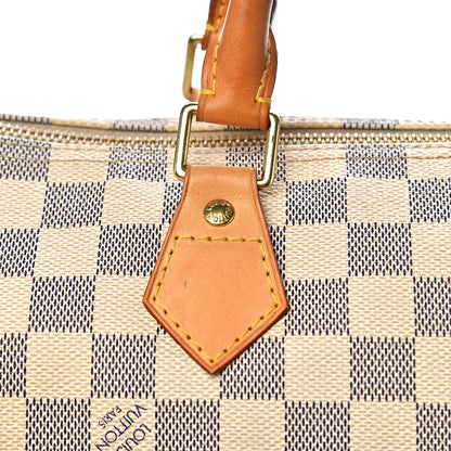 Louis Vuitton Damier Azur Speedy 30 16 of 22