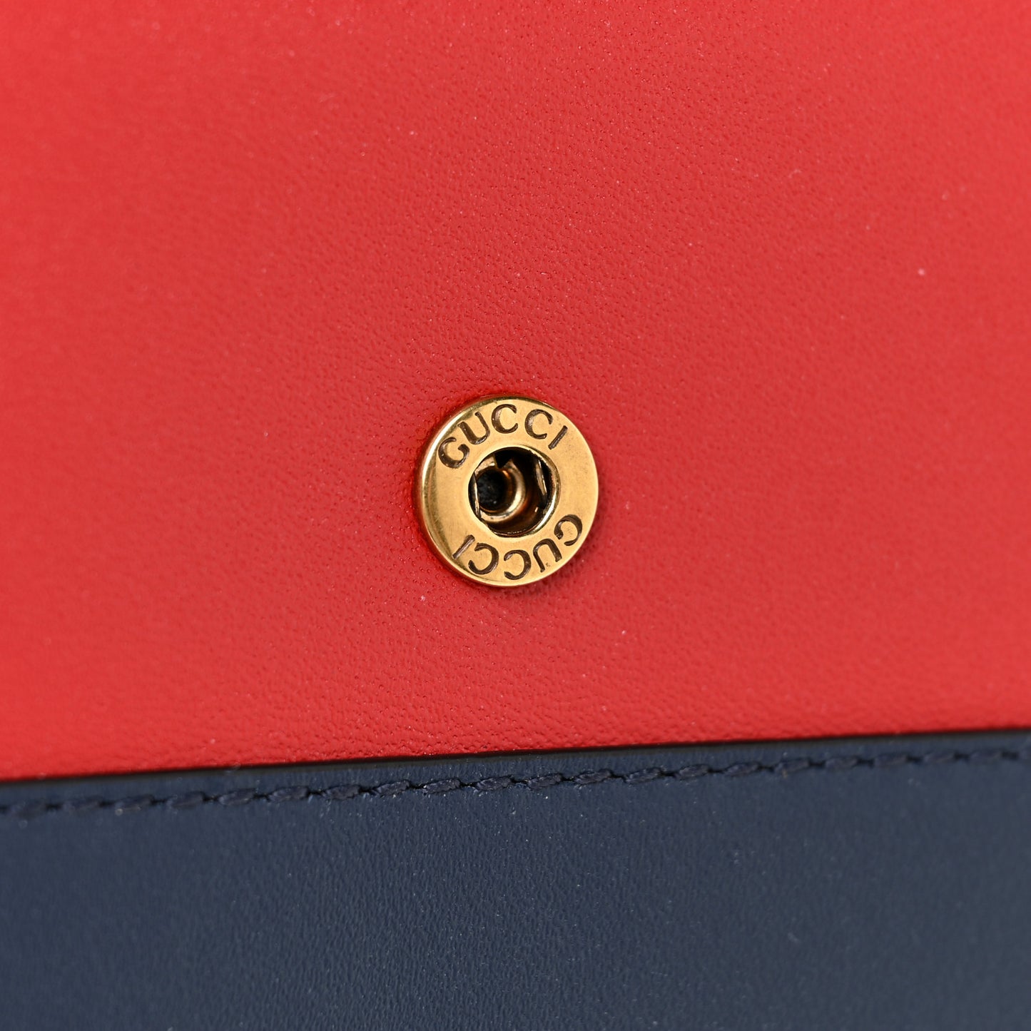 Calfskin Queen Margaret Flap Wallet Blue Agata Hibiscus Red Mystic White