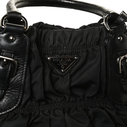 Prada Tessuto Nylon Gaufre Tote Black 8 of 13