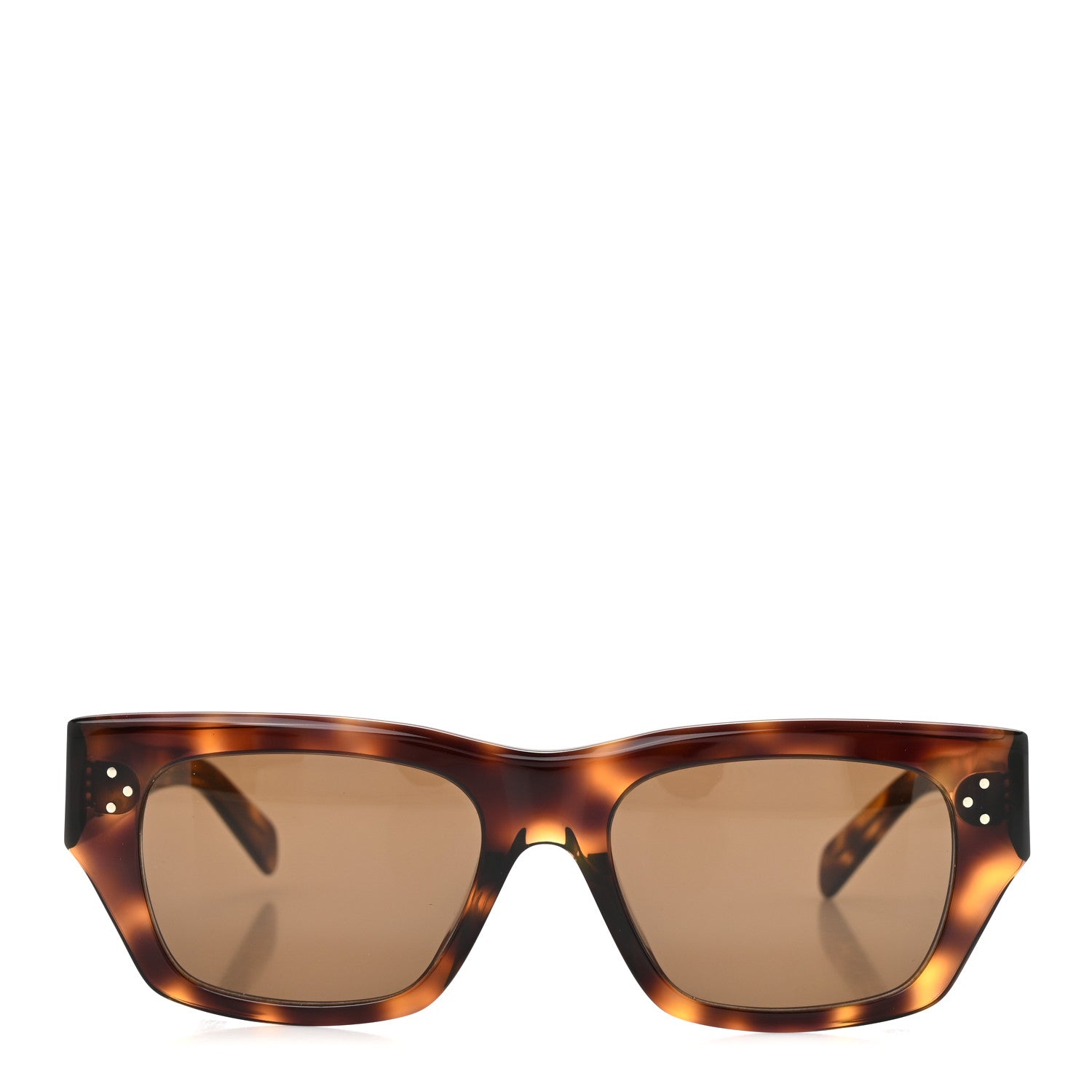 Celine Acetate Black Frame 55 Sunglasses CL40297U Caramel Havana 2 of 7