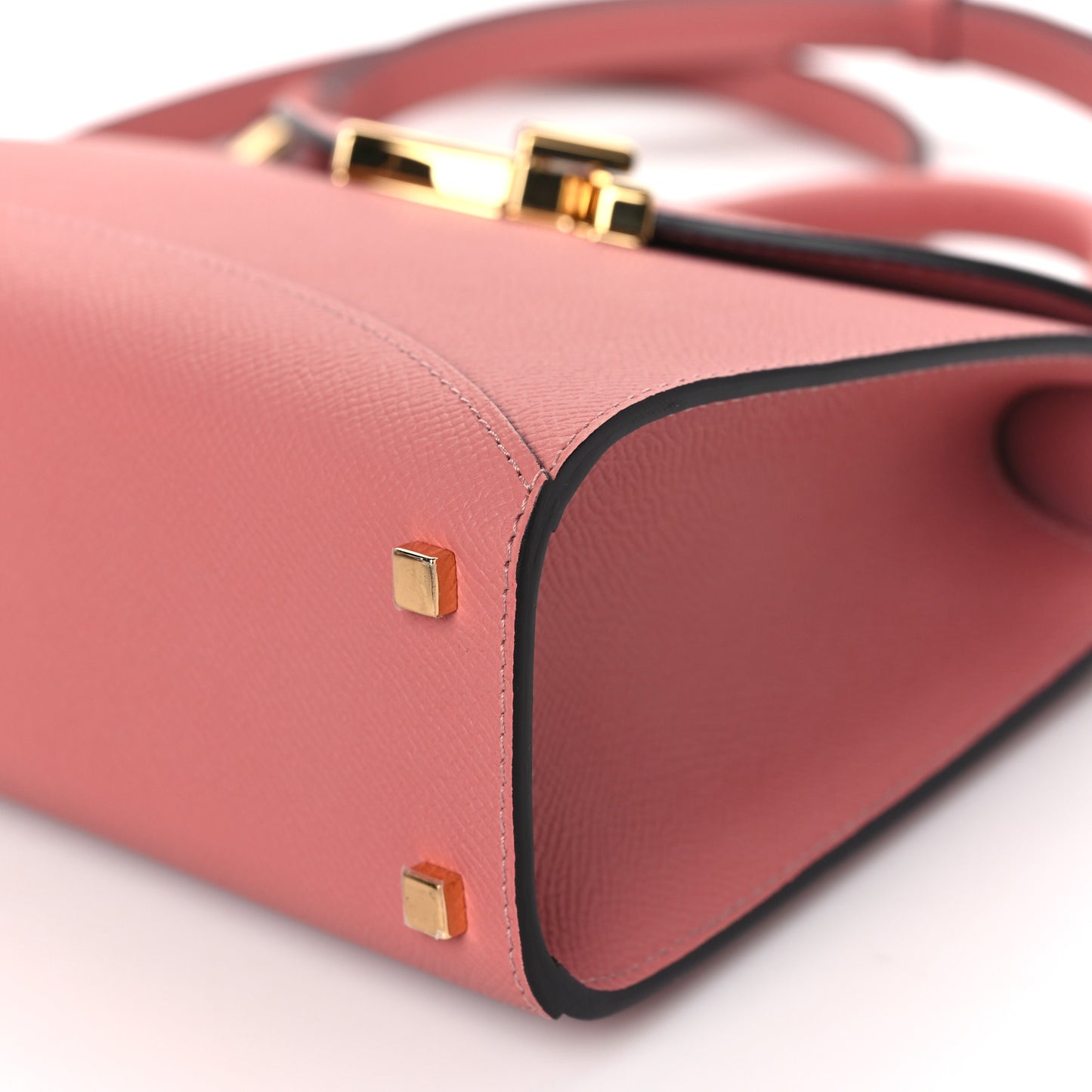 Carat Calfskin Gabrielle BB Wood Rose