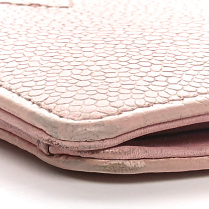 Chanel Caviar Timeless CC Yen Wallet Pink 11 of 11