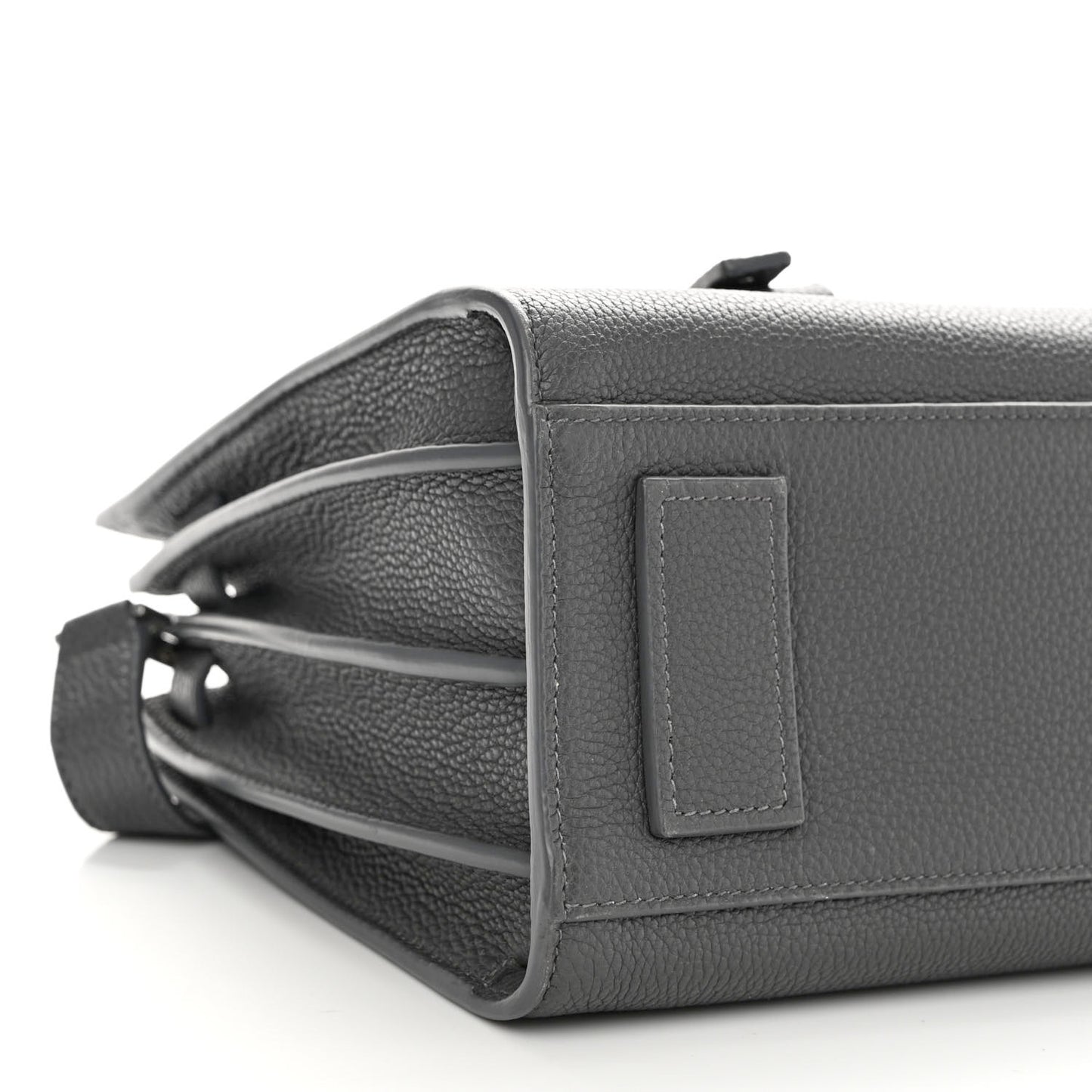 Grained Calfskin Baby Sac De Jour Souple Storm