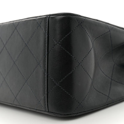 Chanel Lambskin Quilted XL Jumbo Single Flap Black 10 of 11
