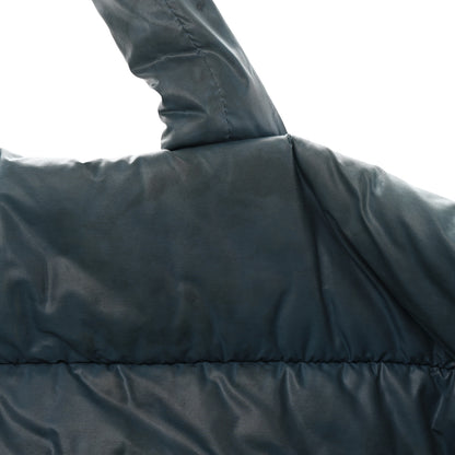 Chanel Nylon Quilted Large Coco Cocoon Tote Blue 13 of 13