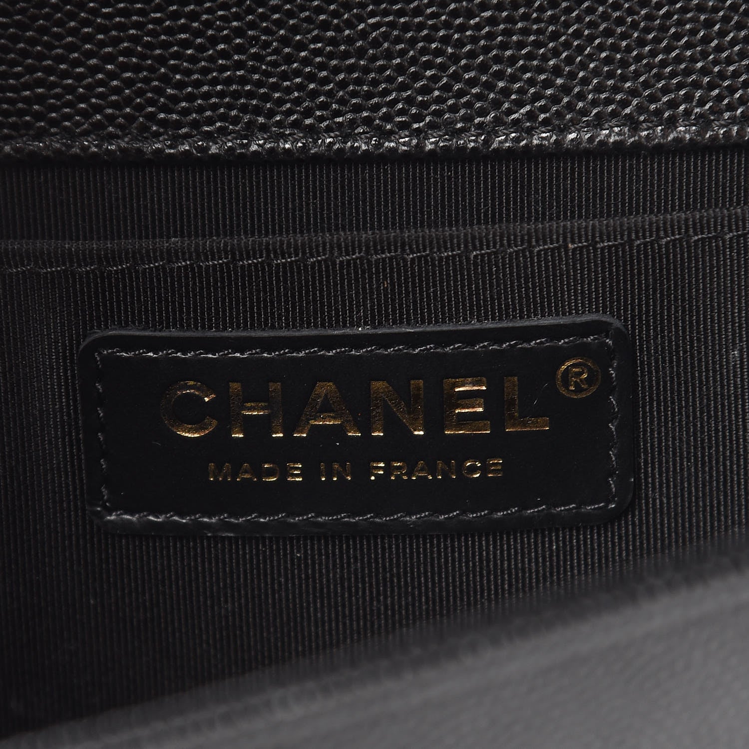 Chanel Caviar Quilted Medium Boy Flap Black 8 of 15