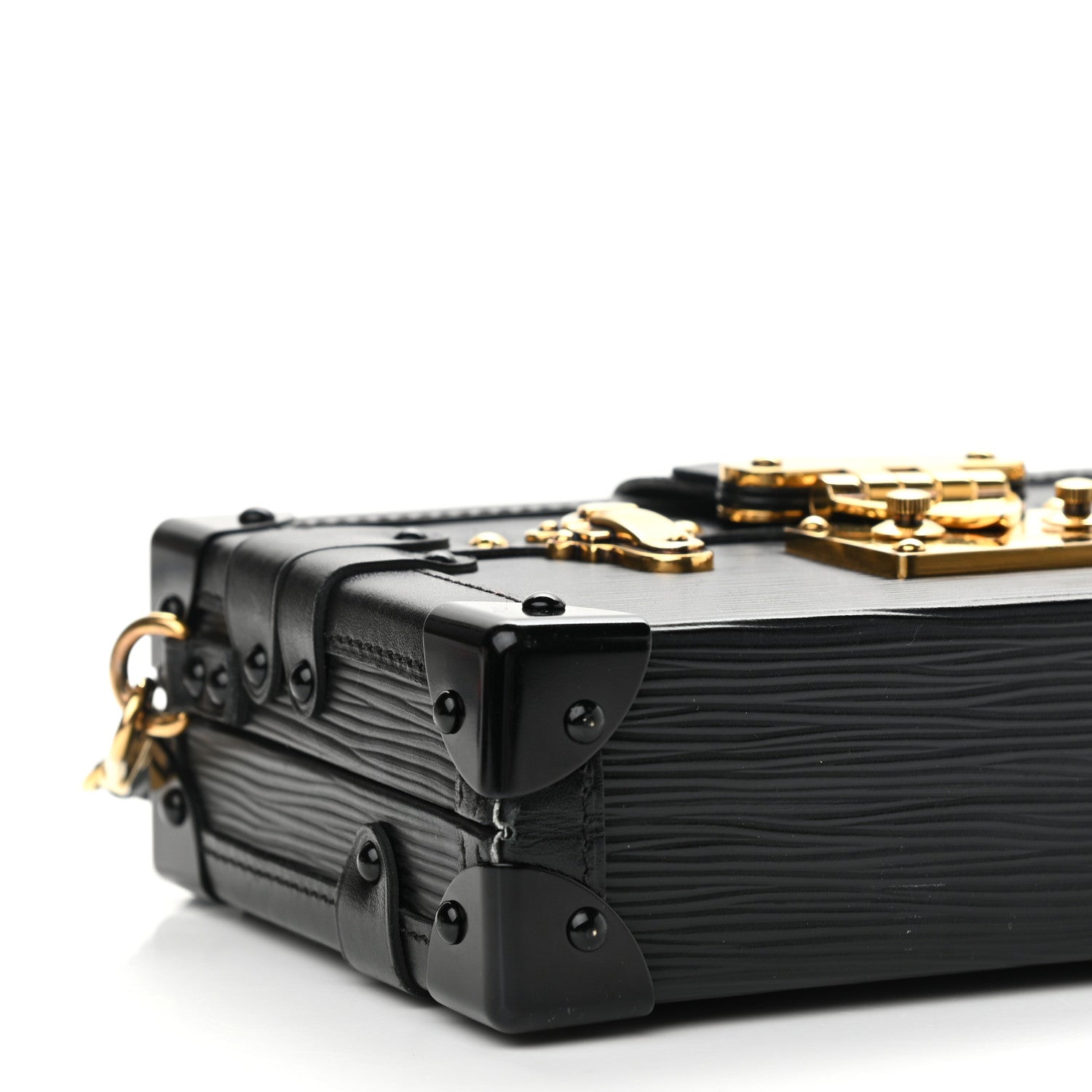 Louis Vuitton Epi Petite Malle Black 9 of 13
