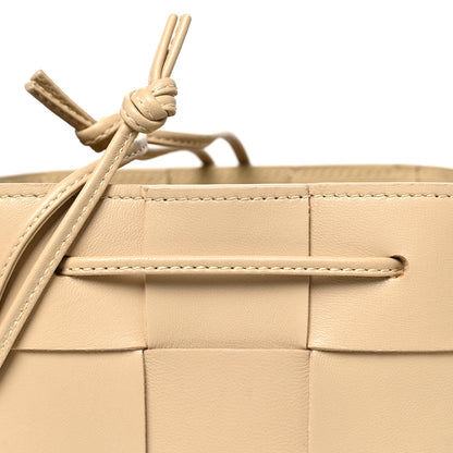 Bottega Veneta Nappa Maxi Intrecciato Cassette Bucket Bag Almond 6 of 8