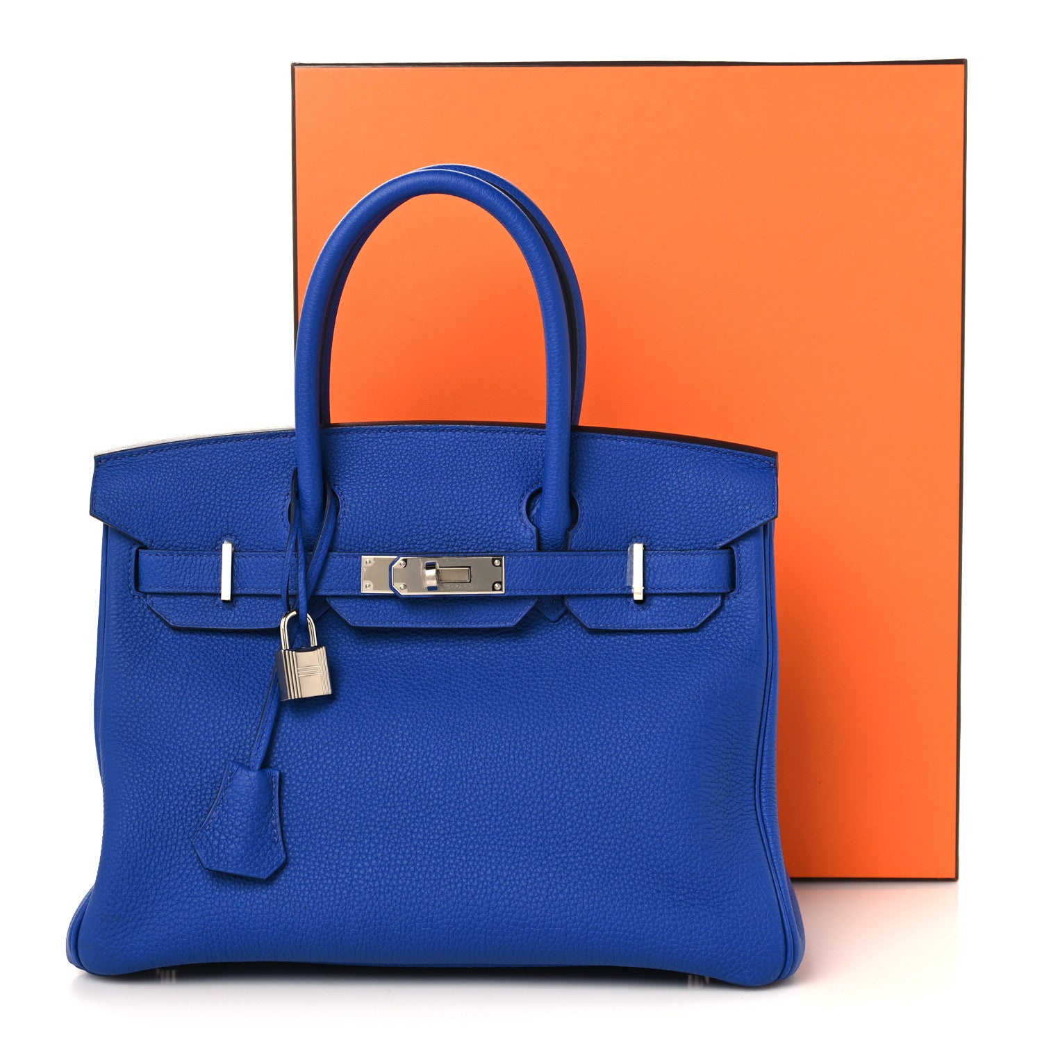 Hermes Togo Birkin 30 Bleu Royal 12 of 12