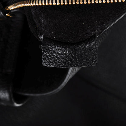 Celine Supple Calfskin Medium Belt Cabas Phantom Black 7 of 7