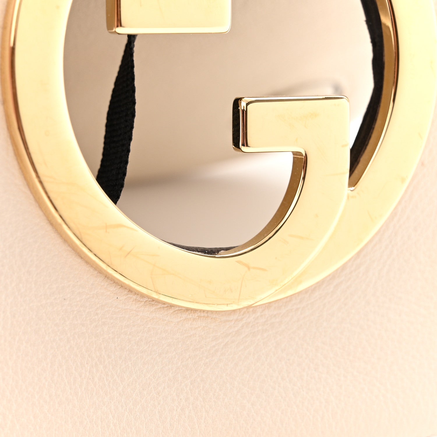 Gucci Roxy Calfskin Web Mini Blondie Shoulder Bag White 11 of 12