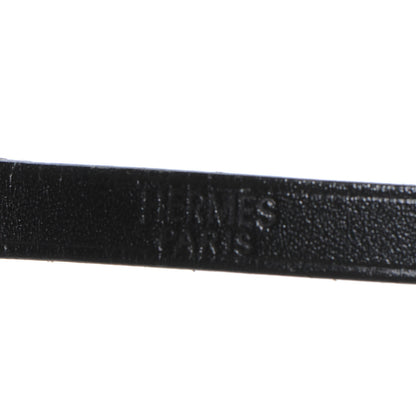 Hermes Chamonix Hapi Triple Tour Wrap Bracelet M Black 6 of 6
