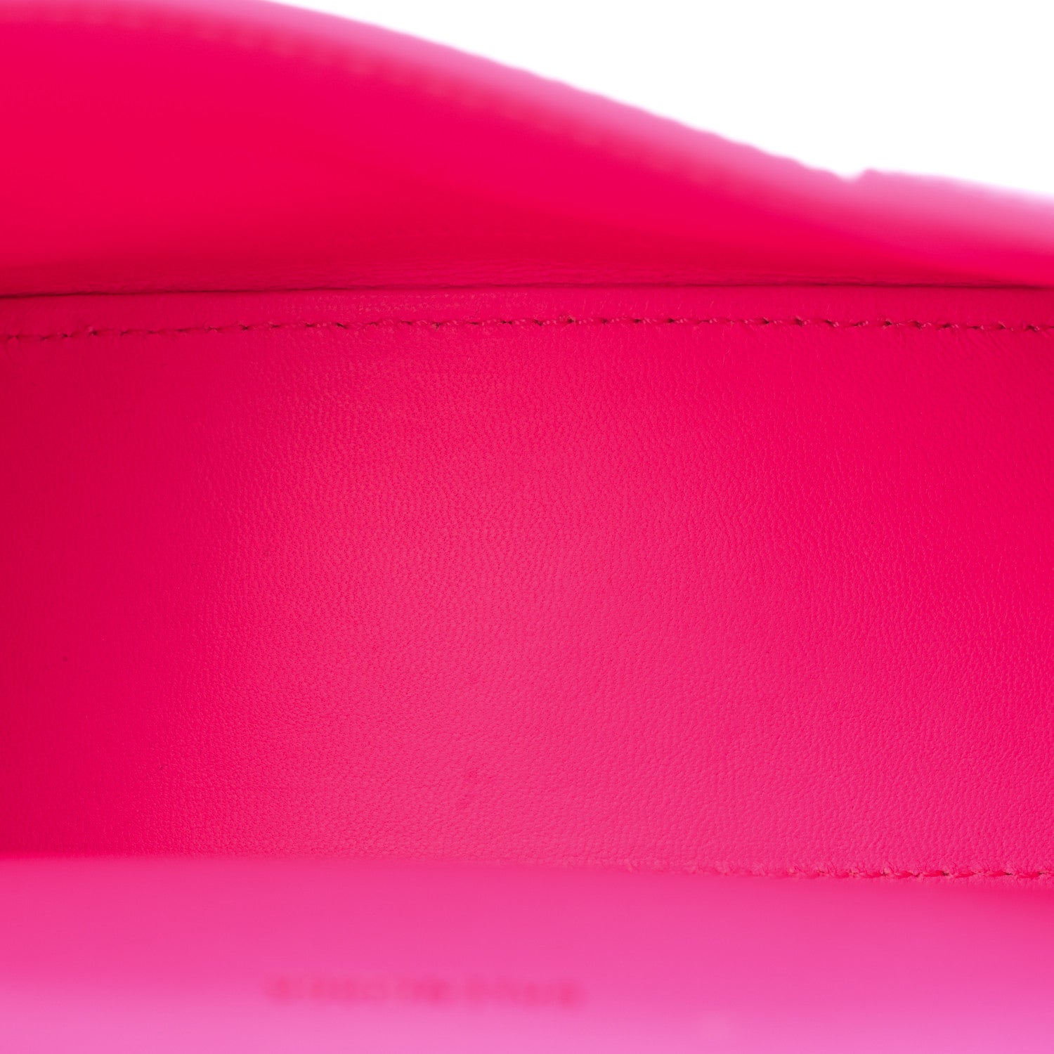 Balenciaga Shiny Box Calfskin Hourglass Top Handle Bag XS Hot Pink 5 of 13