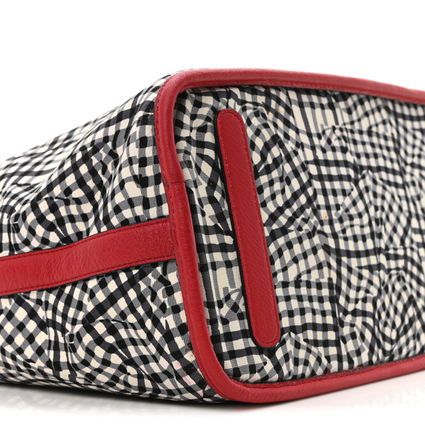 Visetos Medium Liz Reversible Shopper Tote Ruby Red