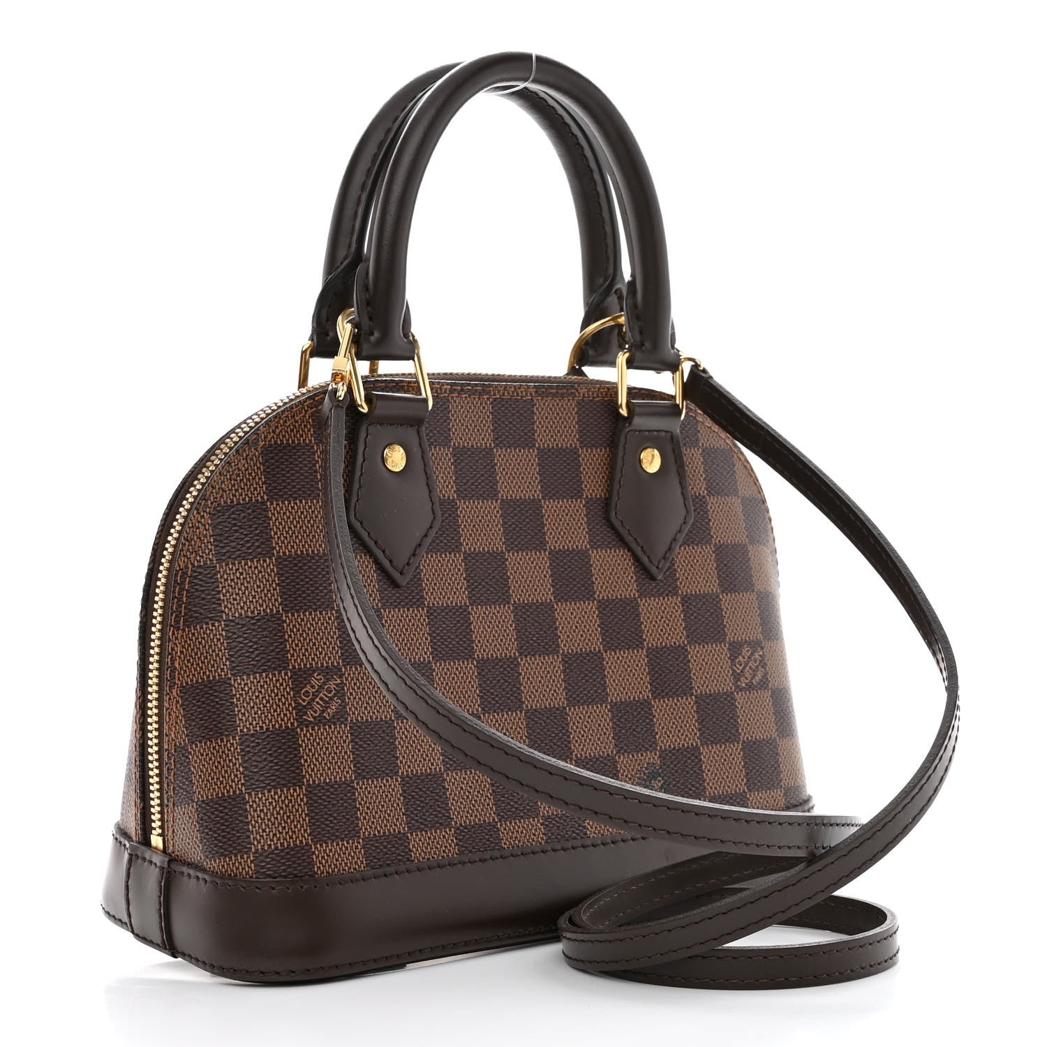 Louis Vuitton Damier Ebene Alma BB 3 of 8