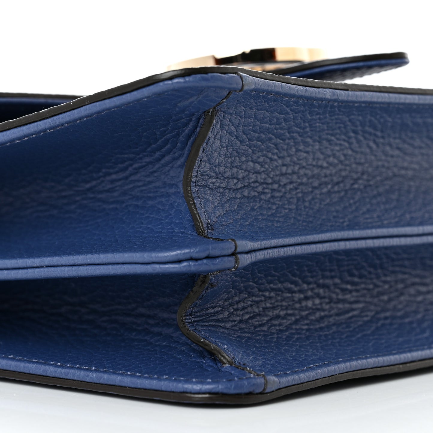 Dollar Calfskin Small Interlocking G Shoulder Bag Caspian
