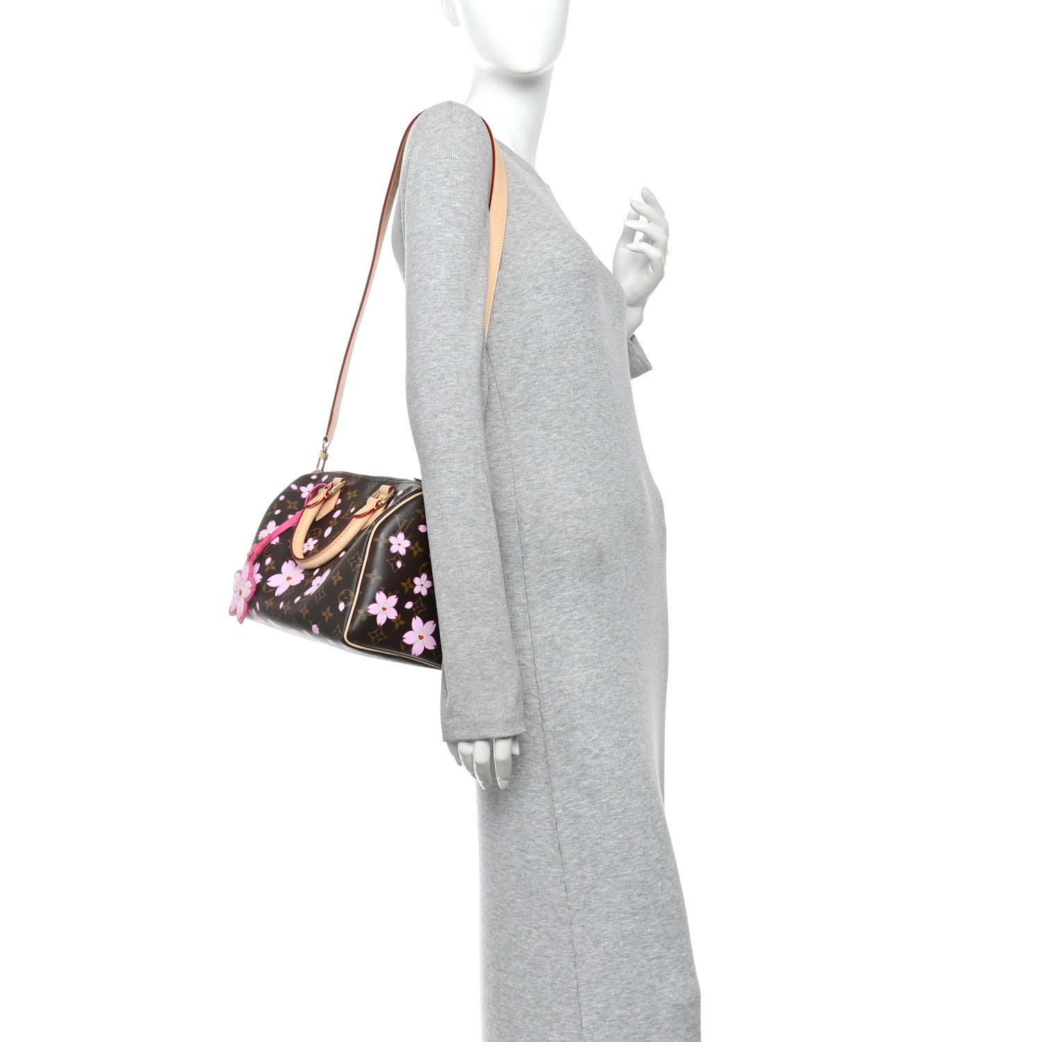 Louis Vuitton LV X TM Monogram Cherry Blossom Speedy Bandouliere