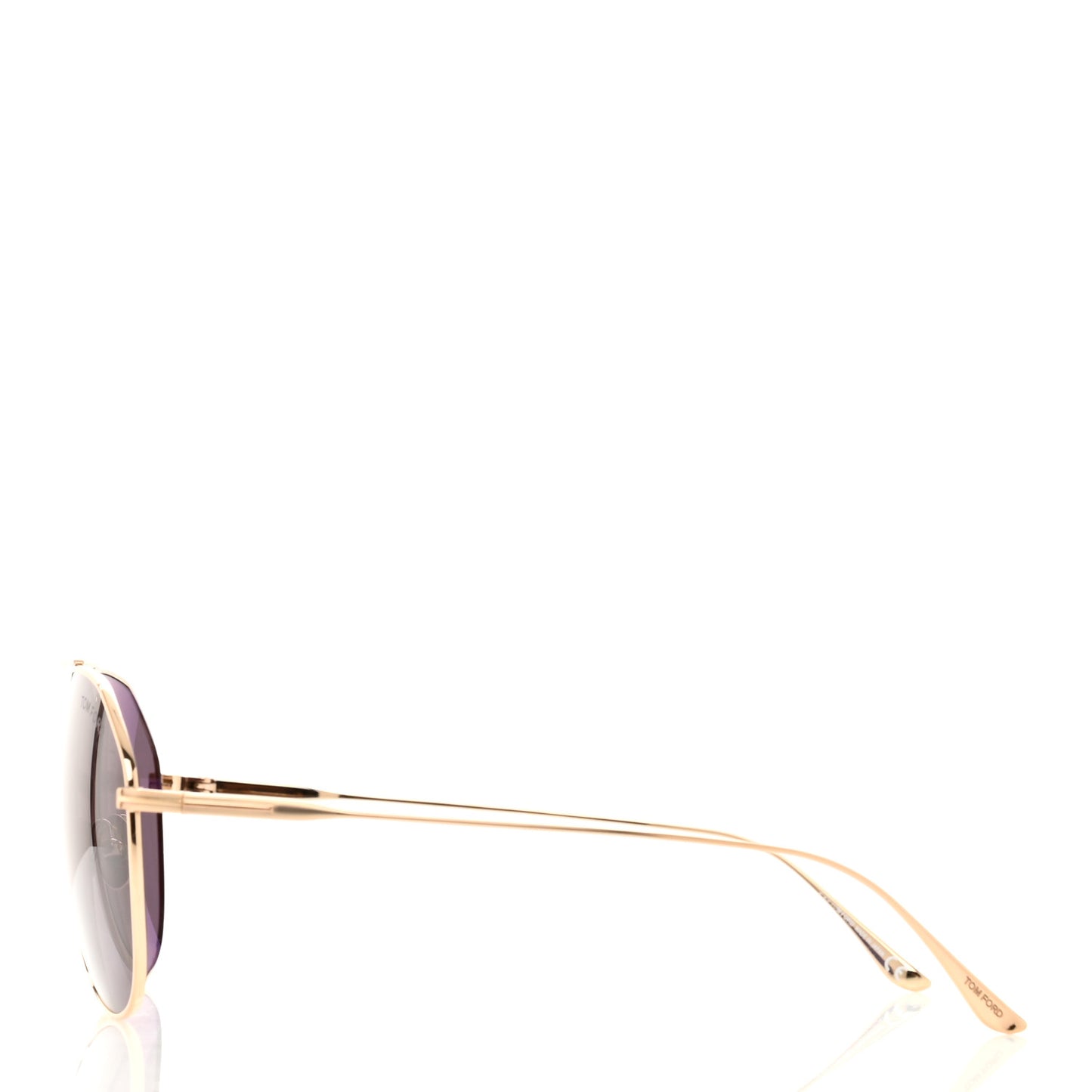 Titanium Cyrus Aviator Sunglasses TF747 Purple