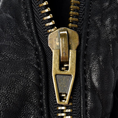 Alexander Wang Pebbled Lambskin Rocco Black Gold Hardware 12 of 13