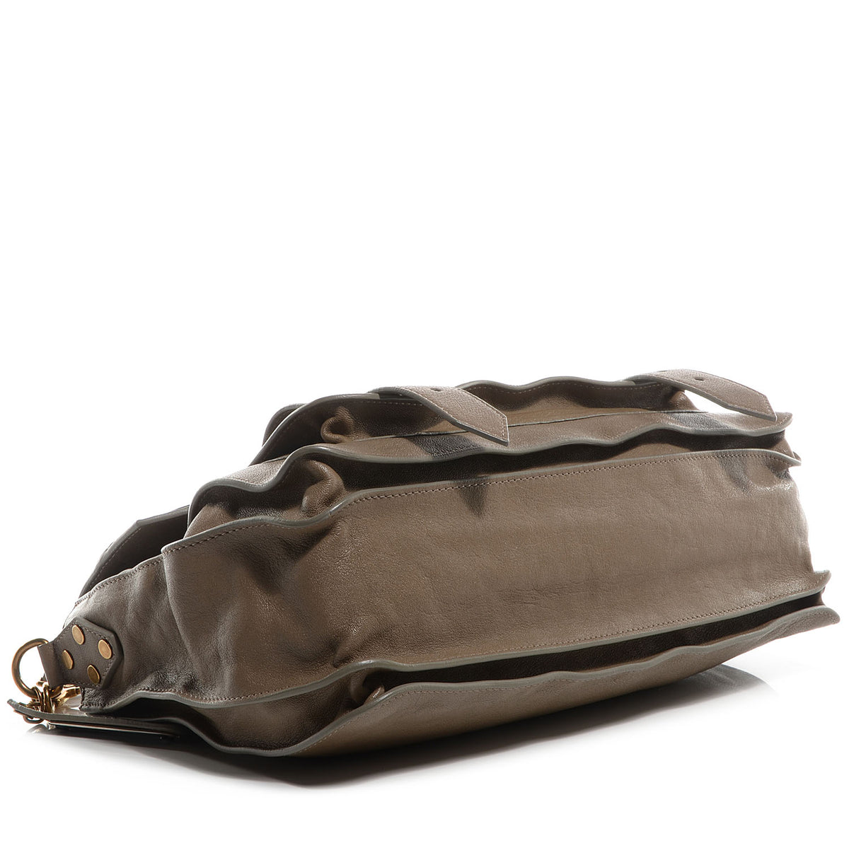 Lambskin PS1 Medium Satchel Smoke