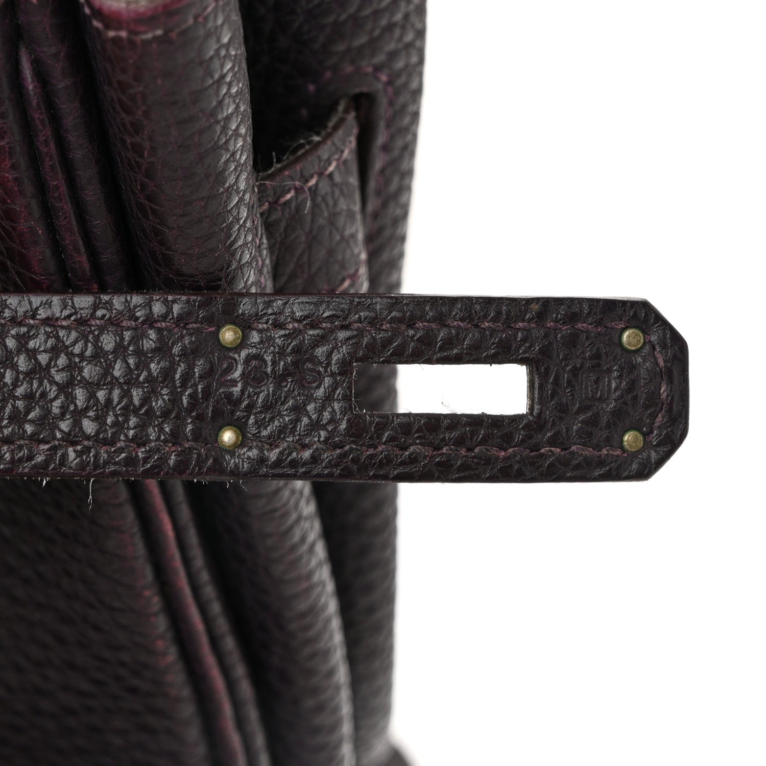 Hermes Togo Birkin 35 Raisin 7 of 11