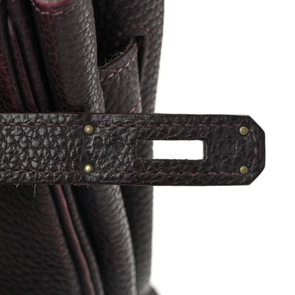 Hermes Togo Birkin 35 Raisin 7 of 11