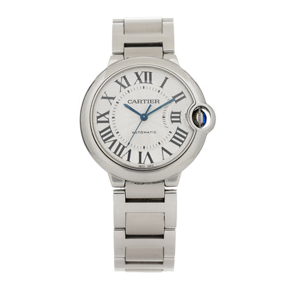 Cartier Stainless Steel 36mm Ballon Bleu De Cartier Automatic Watch 1 of 5