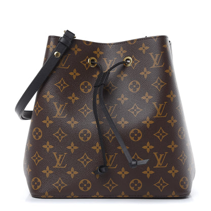 Louis Vuitton Monogram Neonoe MM Black 1 of 8