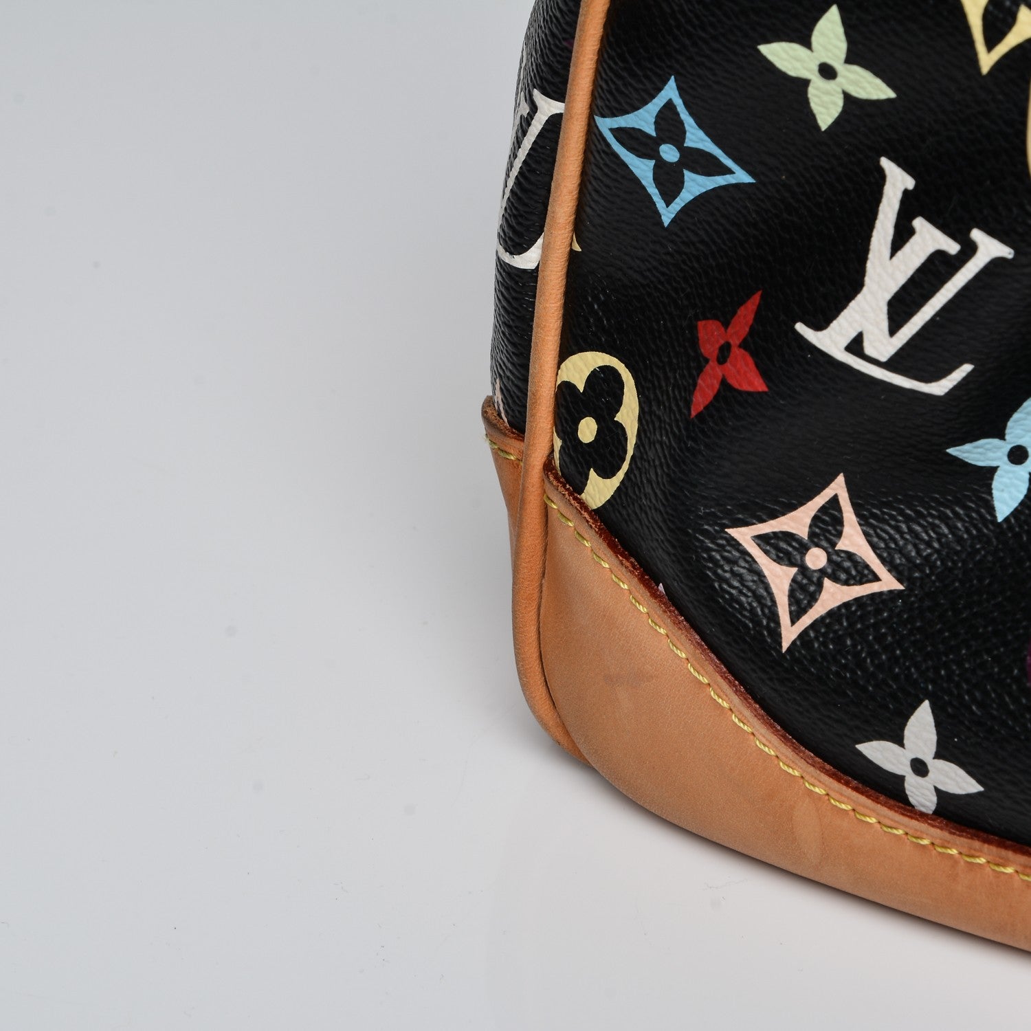 Louis Vuitton Monogram Multicolor Courtney MM Black 12 of 15