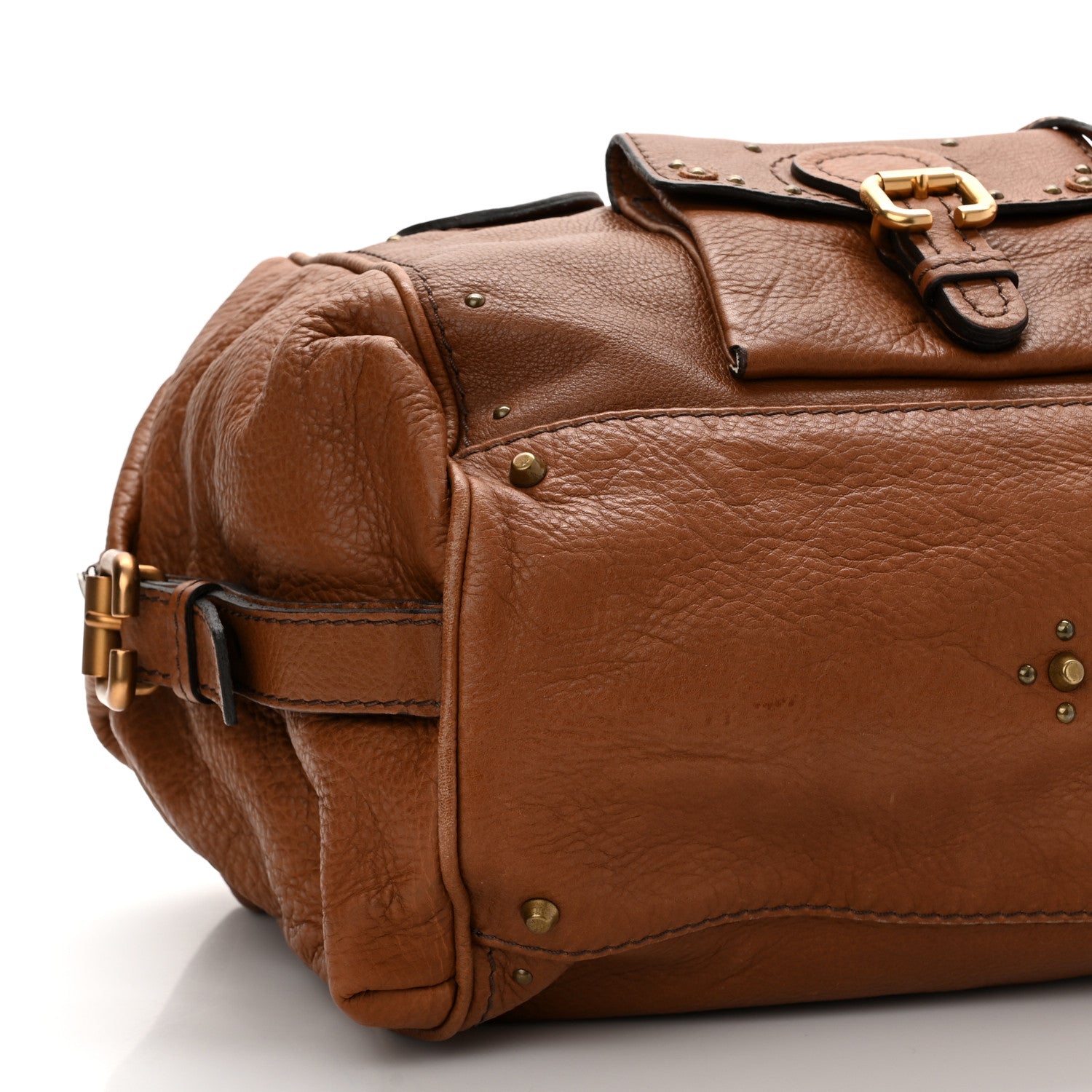 Chloe Calfskin Medium Paddington Satchel Nut 9 of 12