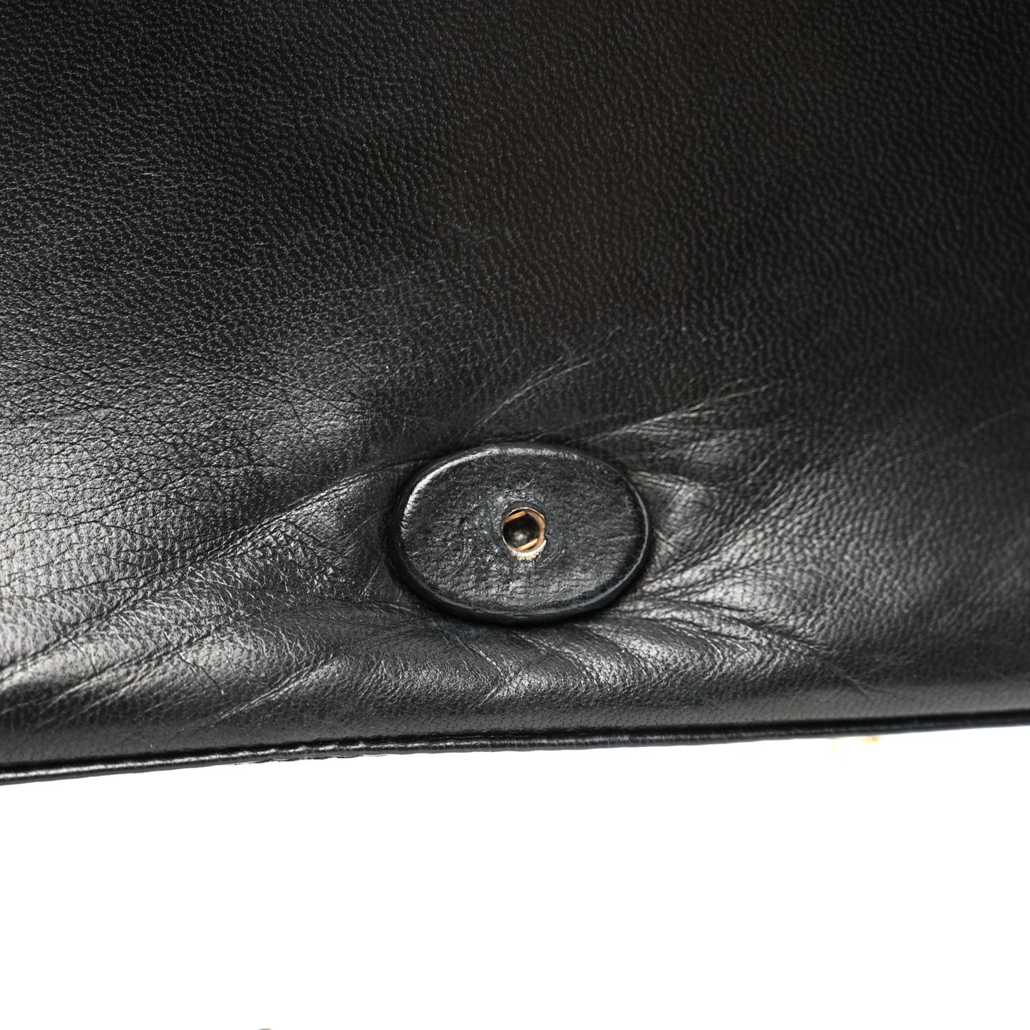 Lambskin Quilted CC Small Single Flap Black
