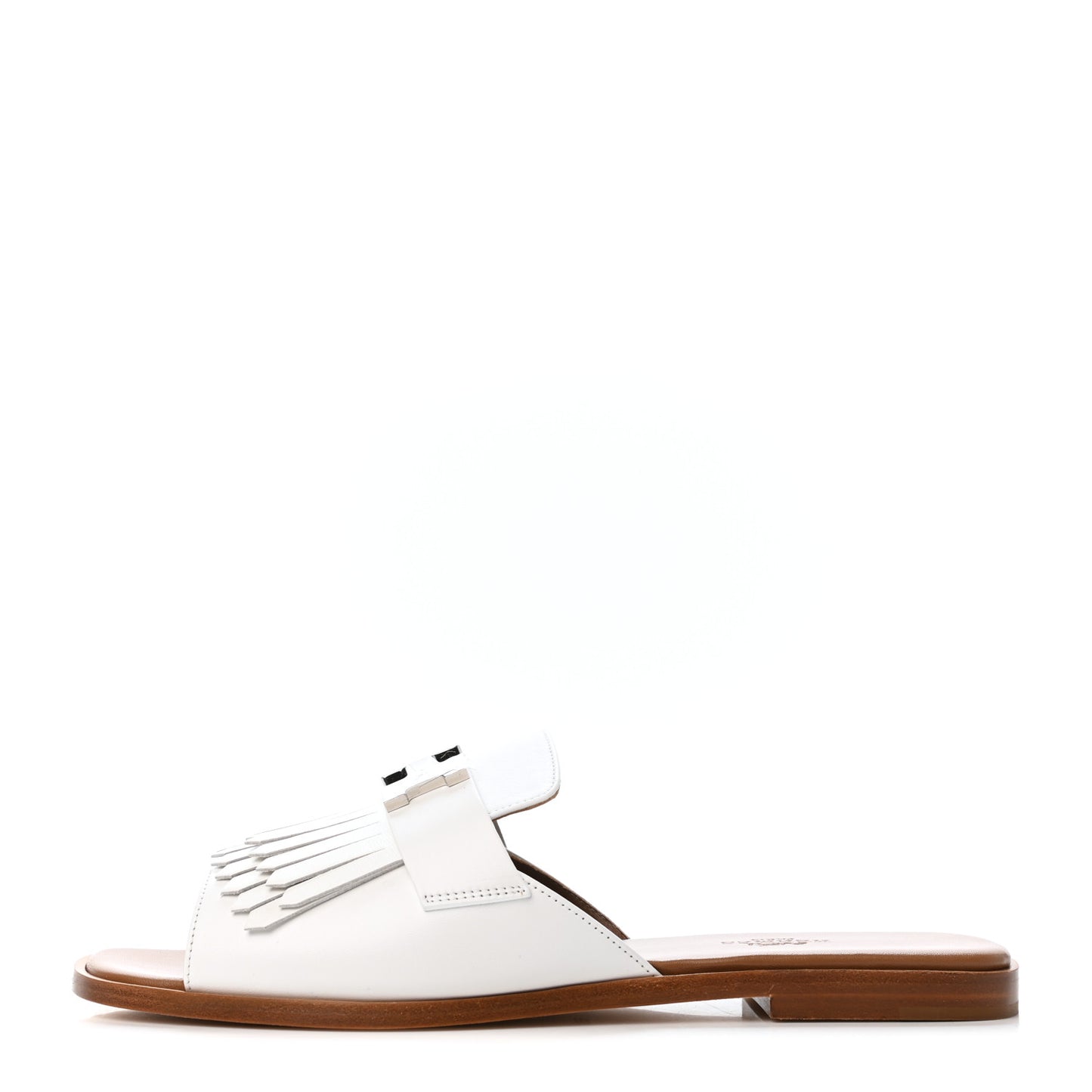 Calfskin Auteuil Sandals 39.5 White