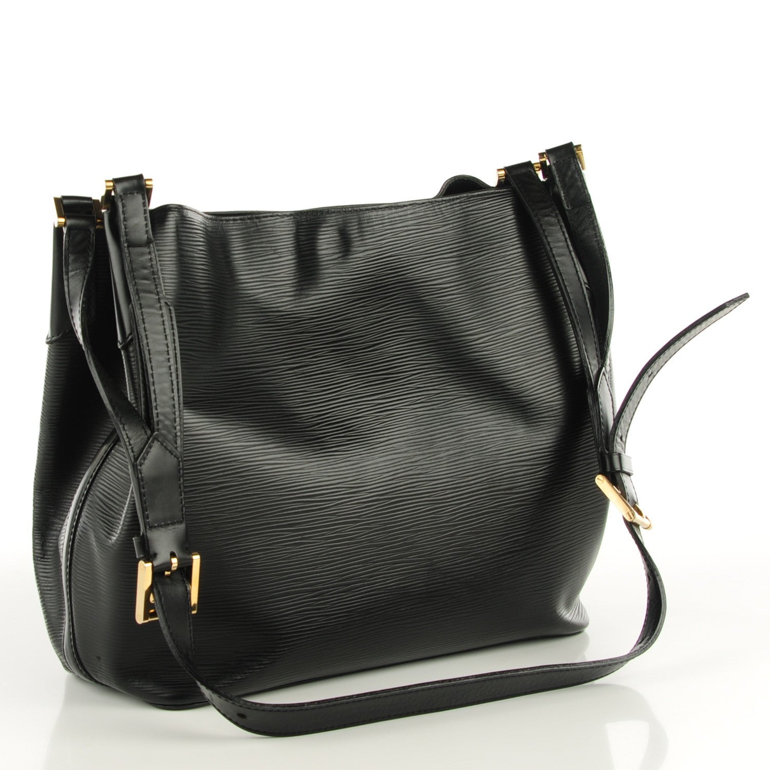 Louis Vuitton Epi Mandara MM Black 3 of 7
