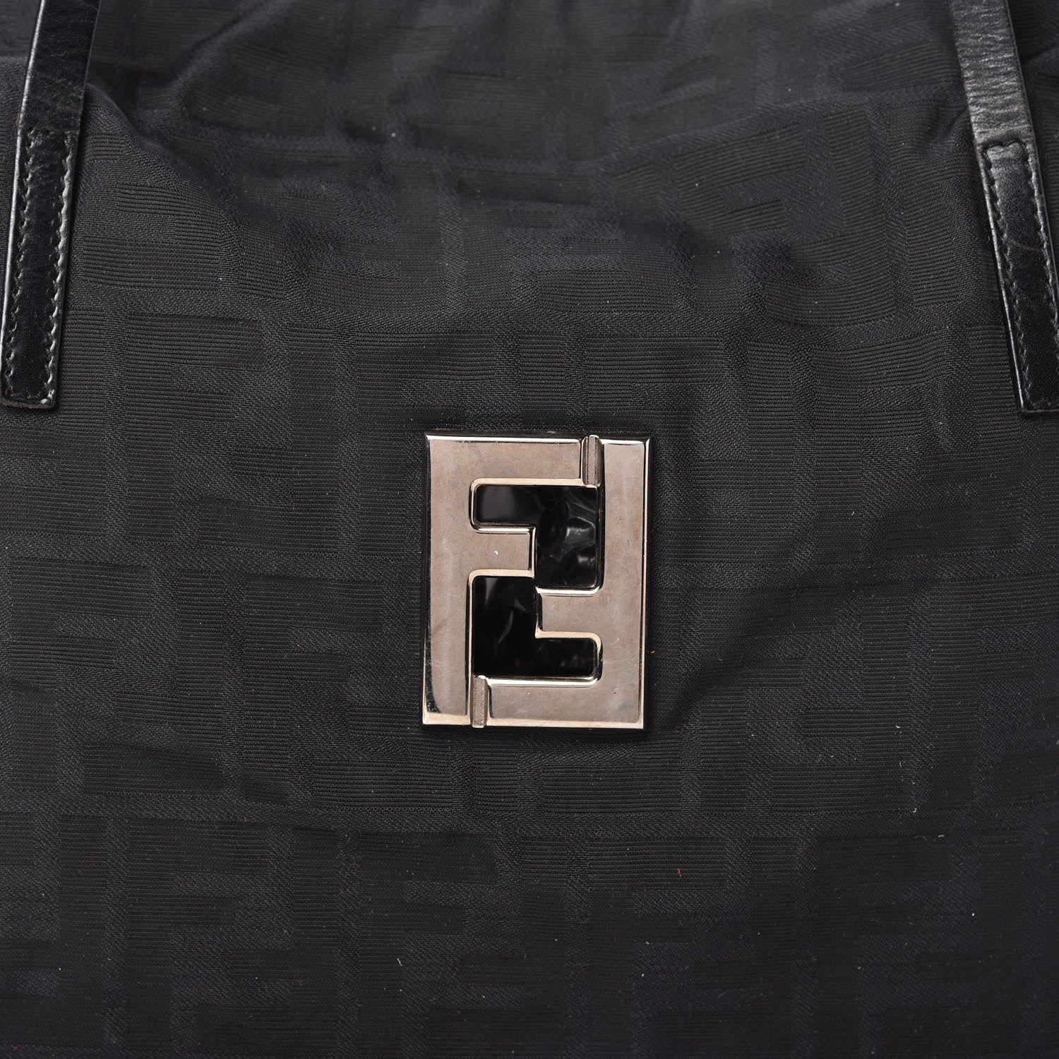 Fendi Zucca Tote Black 9 of 9