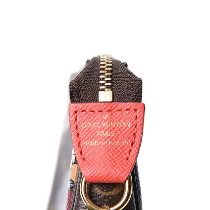 Louis Vuitton Damier Ebene 2015 Christmas Animation Mini Pochette Accessories 5 of 8