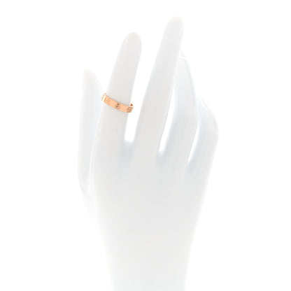 Cartier 18K Pink Gold 3.5mm LOVE Wedding Band Ring 50 5.25 2 of 4