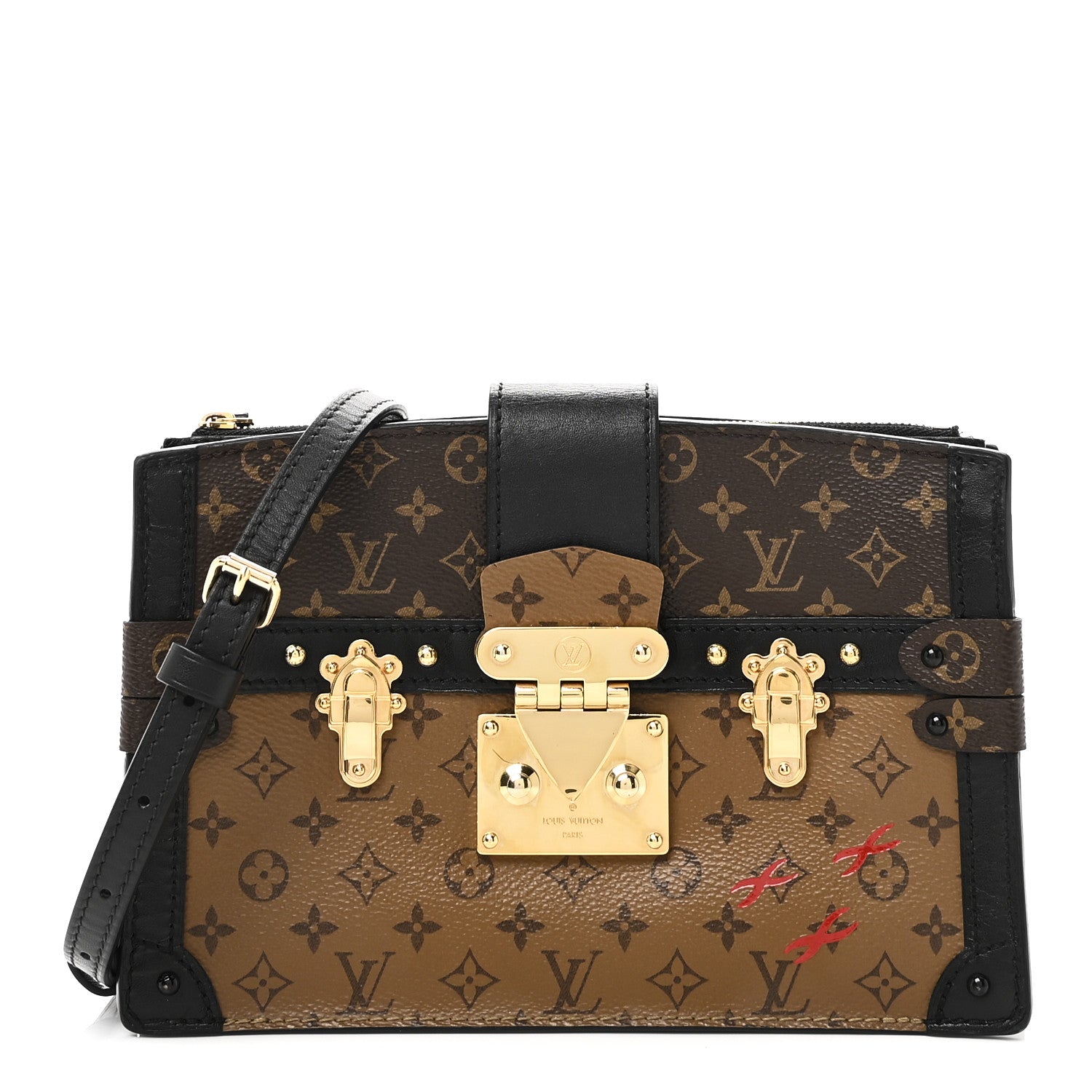 Louis Vuitton Reverse Monogram Trunk Clutch 1 of 9