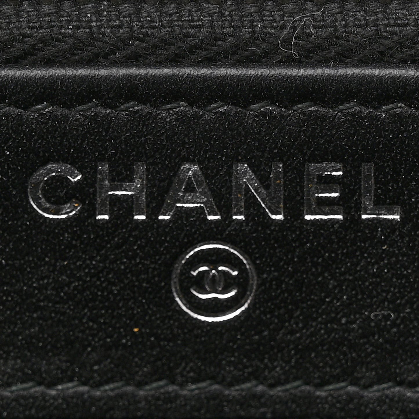 Canvas Small Deauville Clutch With Chain Charcoal