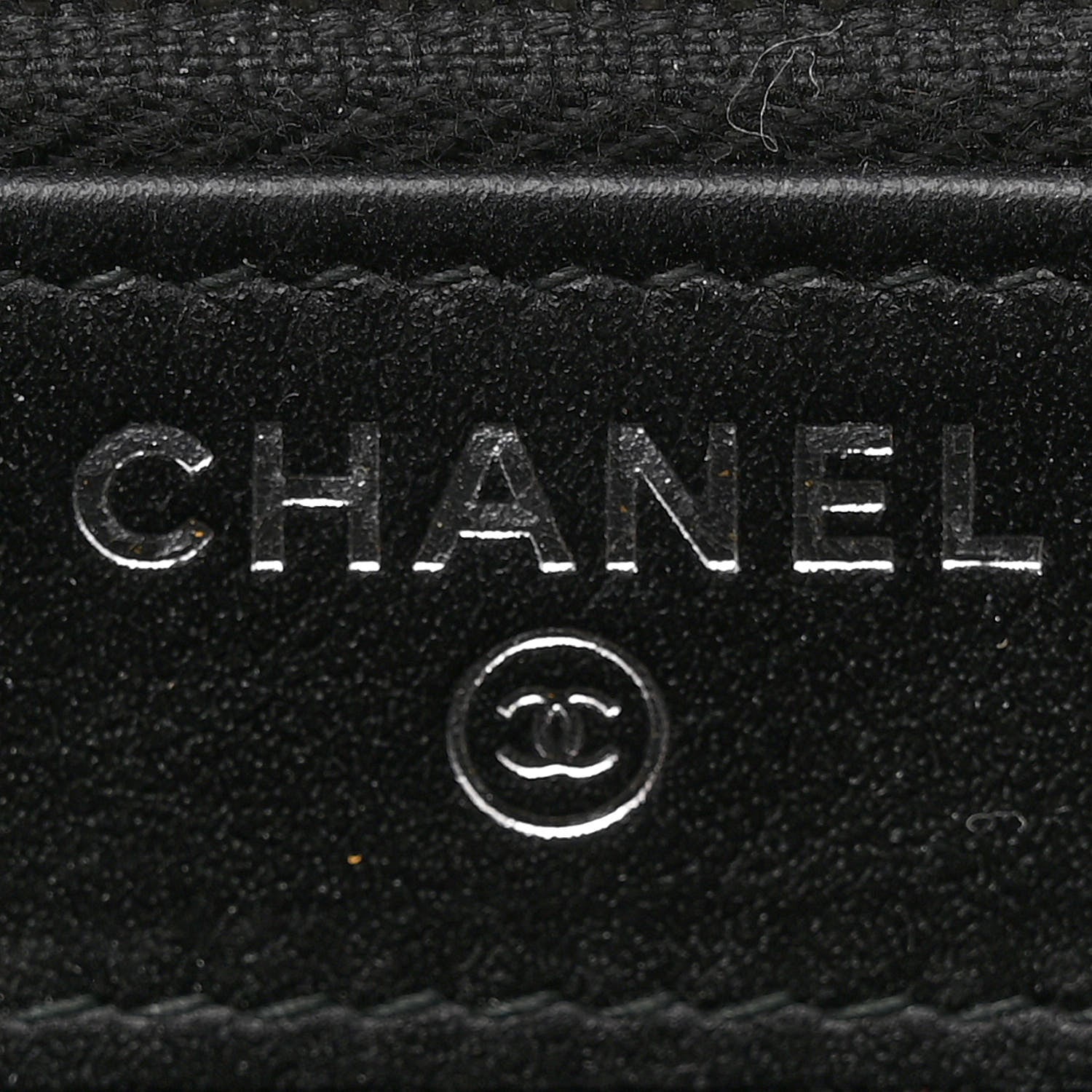 Chanel Canvas Small Deauville Clutch With Chain Charcoal 6 of 11