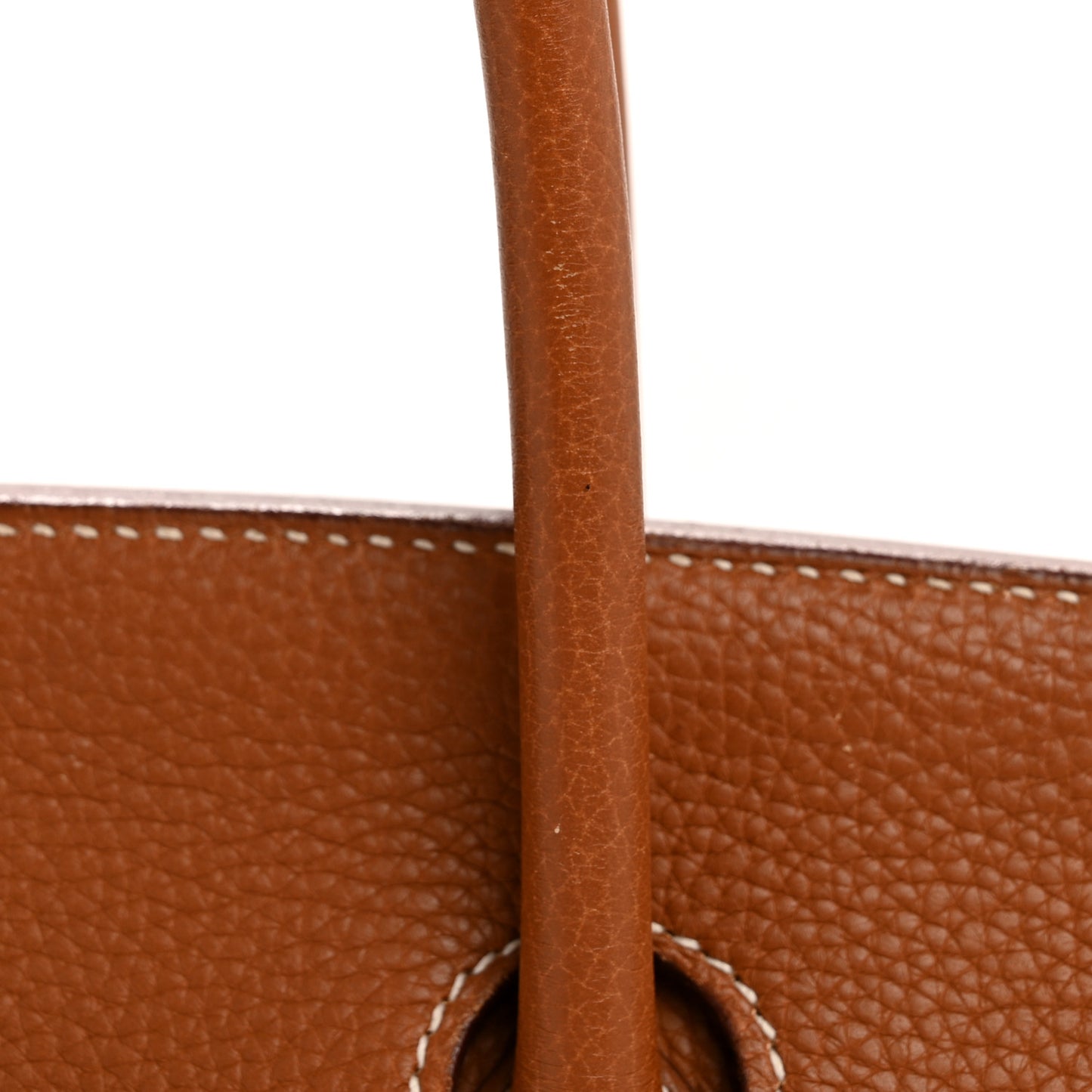 Taurillon Clemence Birkin 35 Gold