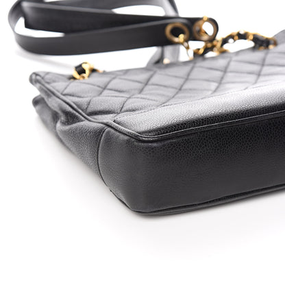 Chanel Caviar Quilted Shoulder Bag Black 13 of 15