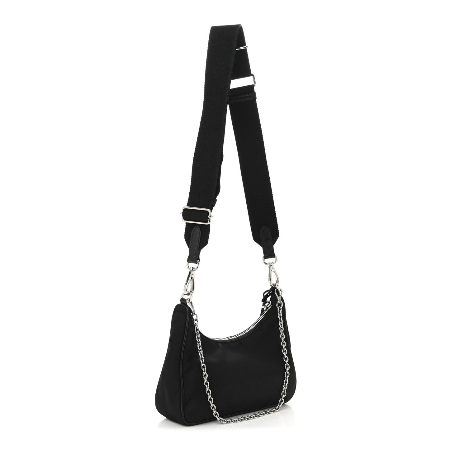 Nylon Re-Edition 2005 Shoulder Bag Black