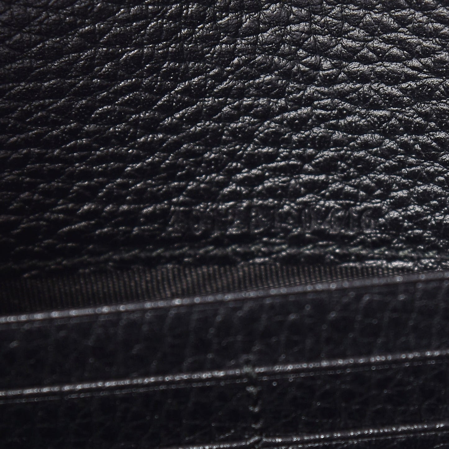 Calfskin Mini Dionysus Chain Wallet Black