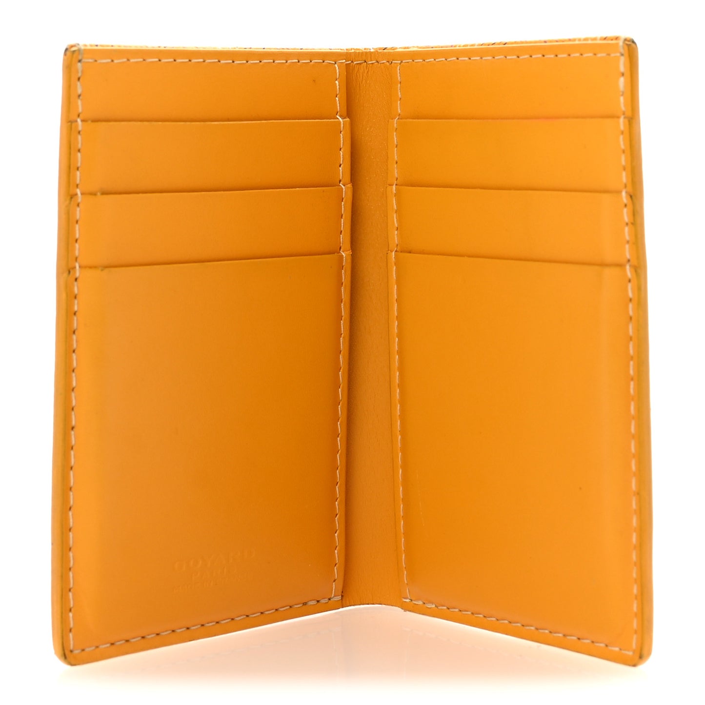 Goyardine Saint Pierre Card Holder Yellow