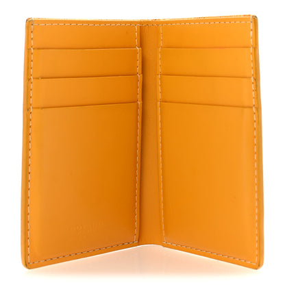 Goyard Goyardine Saint Pierre Card Holder Yellow 5 of 6