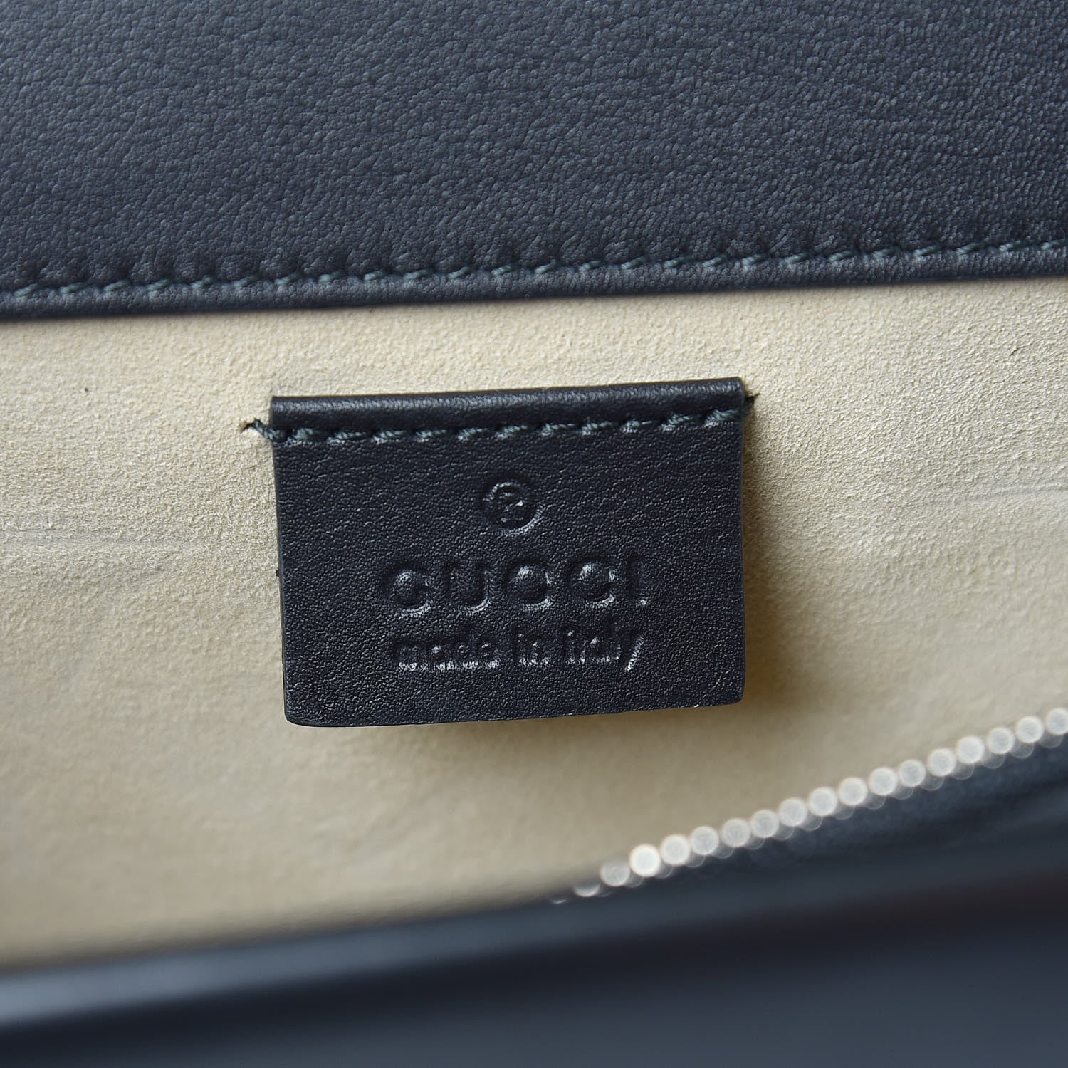 Gucci Calfskin Floral Embroidered Studded Small Dionysus Shoulder Bag Black 7 of 10