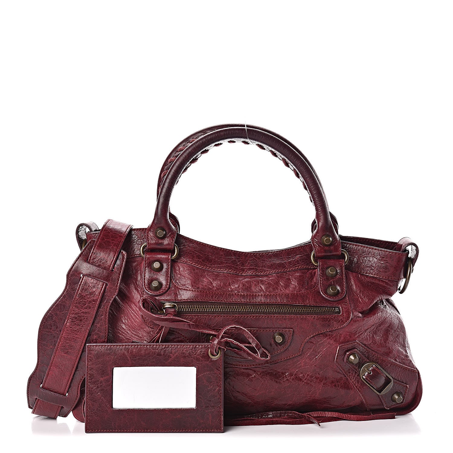 Balenciaga Chevre Classic Hardware First Bordeaux 1 of 12