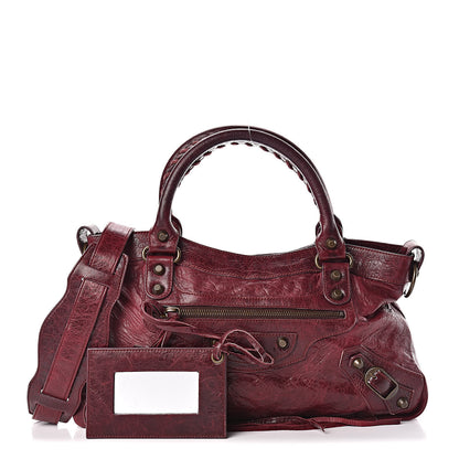 Balenciaga Chevre Classic Hardware First Bordeaux 1 of 12